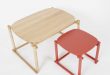 Simple Nesting Tables With The Interlocking Wooden Bars - Aina by .