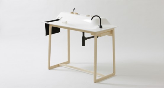 Simple Stylish And Multi Functional Washstand