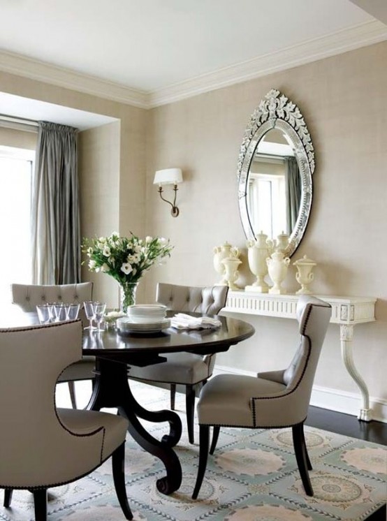 30 Small Dining Rooms And Zones Decorated With Style - DigsDi