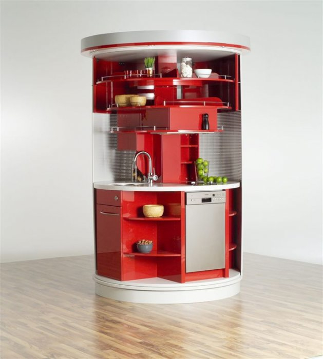 10 Compact Kitchen Designs for Very Small Spaces - DigsDi