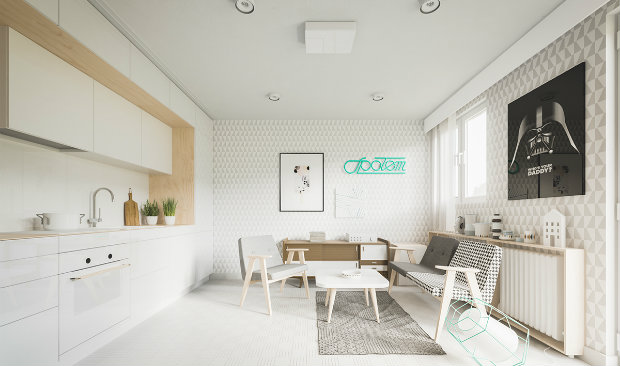 Small Apartment Ideas Under 50 Square Mete