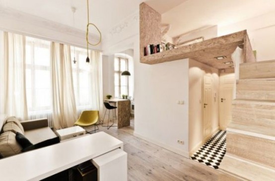Smart And Creative Design Of A Square Meters Apartment