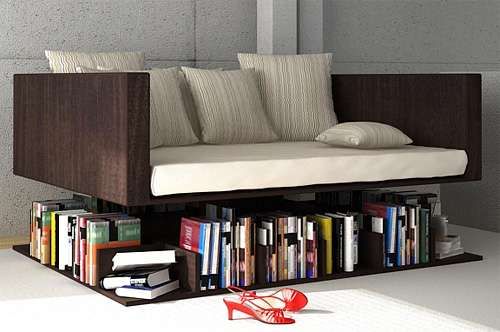 Seat-Topped Shelves | Space saving furniture, Furniture .