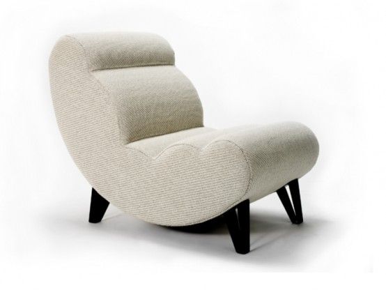 Soft Cloud-Shaped Modern Chair | Comfortable chair design .