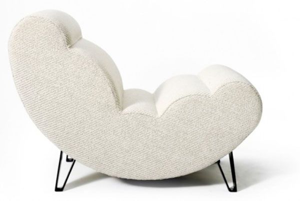 Cloud Shaped Unique Chair Provides Comfort As Soft As Cloud Lisa .