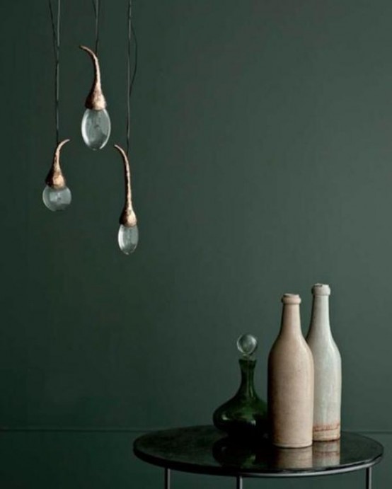 Sophisticated Lamps With Drops Of Light by Ochre - DigsDi