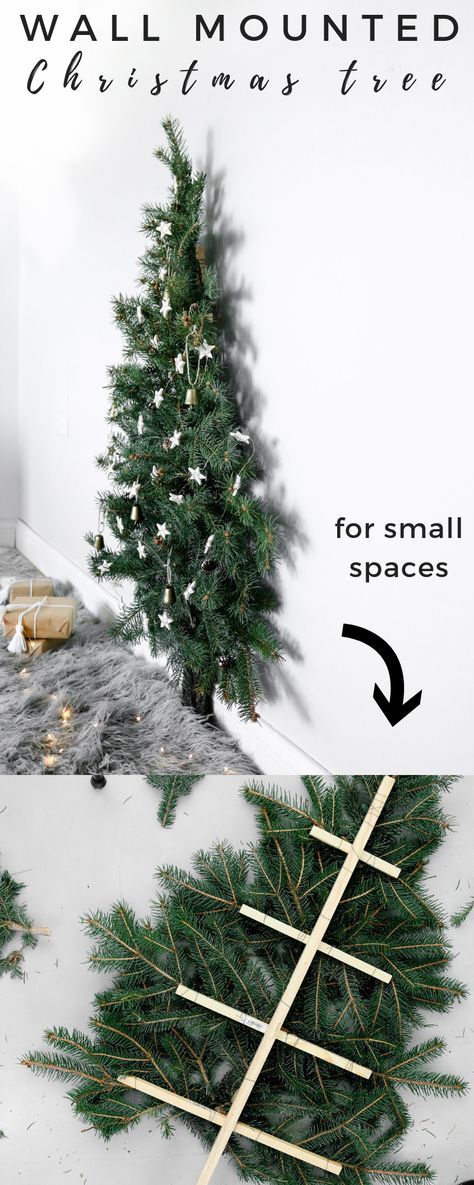 Space Saving Christmas Tree | Simple christmas tree, Different .