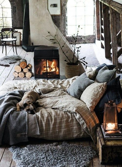 Fluffy and Cozy Winter Inspired Interiors 20 photos .