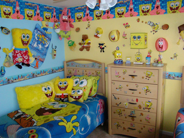 Interior Decorating Ideas: SpongeBob SquarePants Themed Room Desi