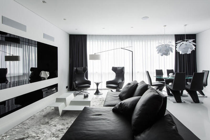 Black and White Interior Apartment | HYPEBEA