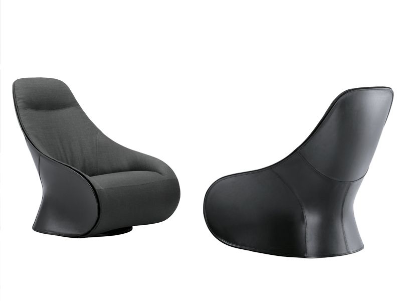DERBY armchair swivel By Zanotta (With images) | Swivel armchair .