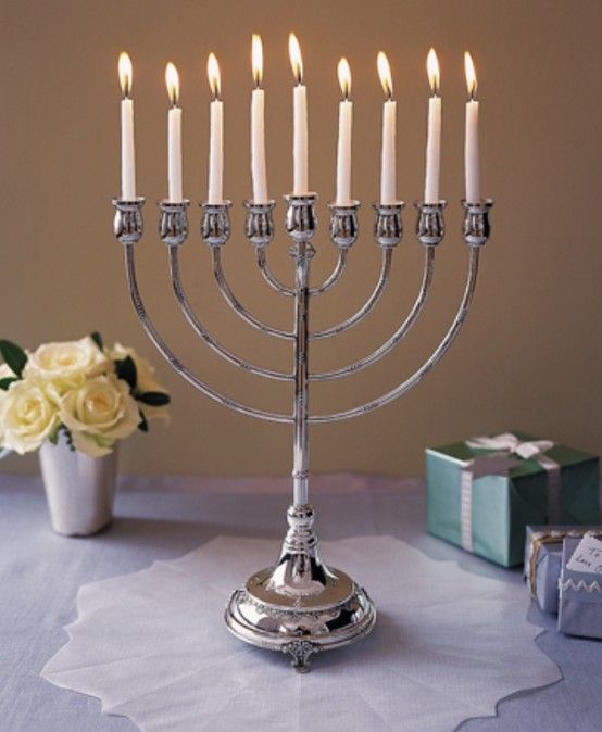 10 Stylish Menorah Designs | Home Decor | Hanukkah candles .