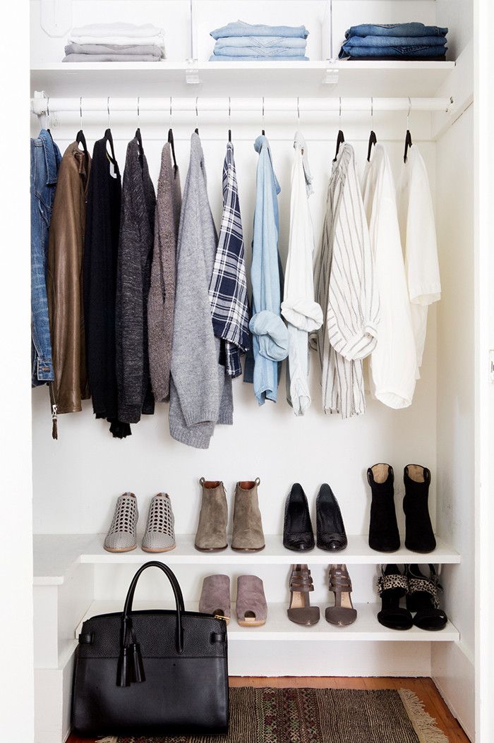 How to Actually Fit All Your Clothes in a Tiny Closet | Minimalist .