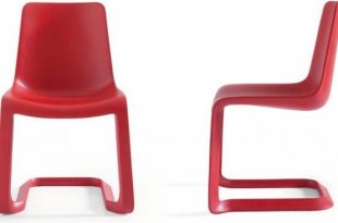 Stylish Red Chairs for Modern Dining Room - Nastro by Pian