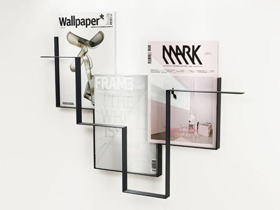 Wall Mounted Magazine Holder – Guidelines by Frederik Roijé | Wall .