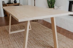 A DIY Minimalist Dining Table Is the Stylish Touch Your Home Has .