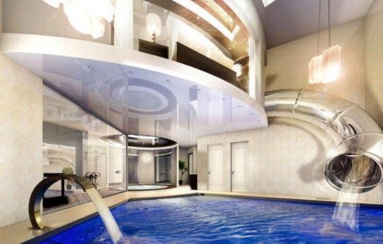 Super Cool Mansion With An Indoor Water Ride In England | DigsDigs .