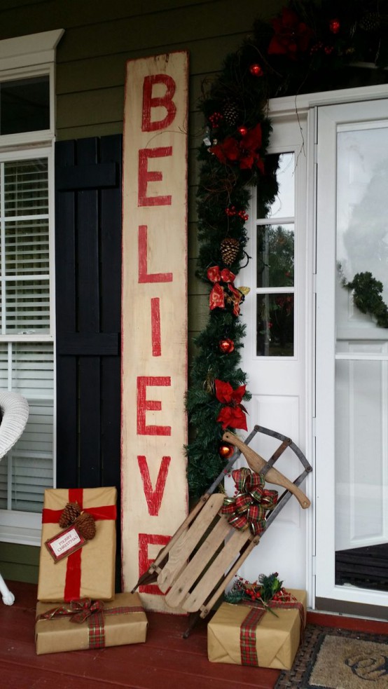 44 Super Cute Christmas Signs For Indoors And Outdoors - DigsDi