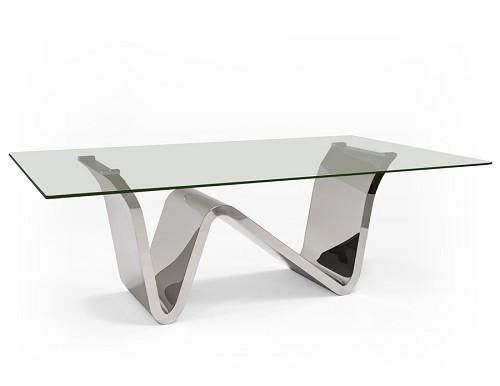 Ultra Modern 84" Glass Conference Table or Executive Desk with .