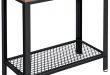Amazon.com: VASAGLE Industrial Side Table, 2-Tier Nightstand with .