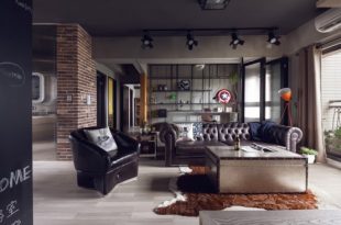 Superhero-Inspired Apartment With Industrial Touches - DigsDi