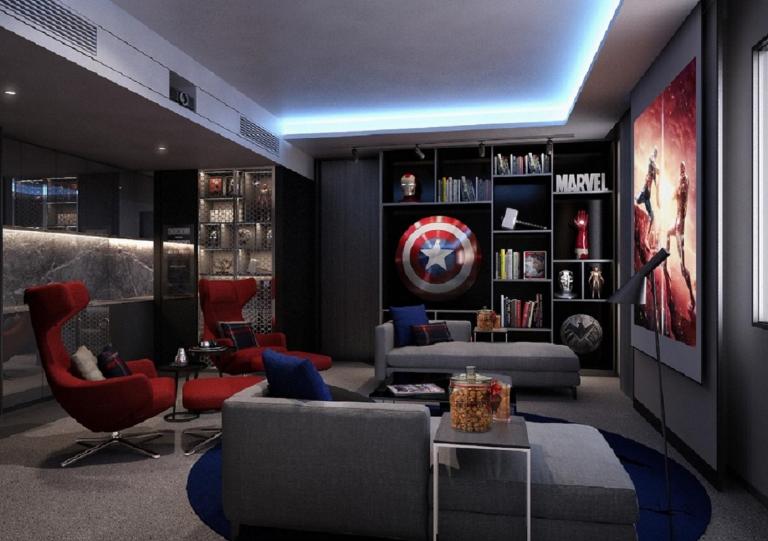 Awesome Marvels Superhero Themed Apartme