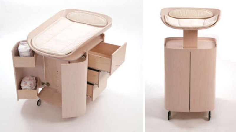 Ergonomic Baby Changing Tables By Bybo / design bookmark #29