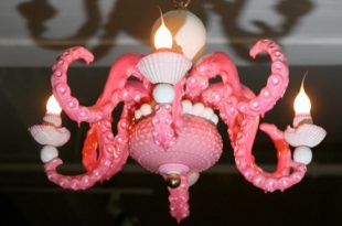 Surrealistic Octopus-Inspired Chandeliers - DigsDi
