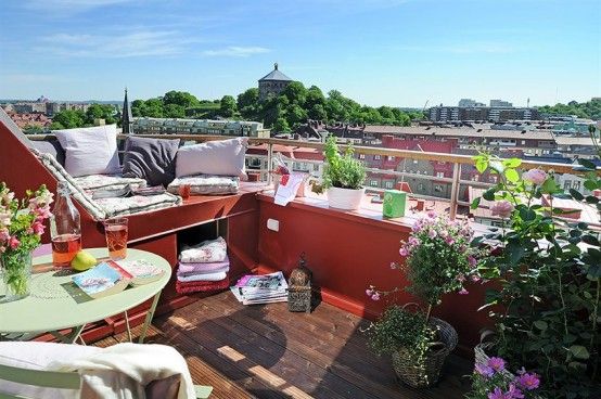 imagine a terrace like this | Rooftop terrace design, Roof terrace .