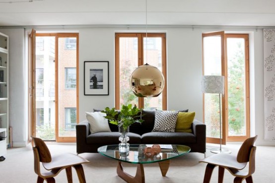 Swedish Townhouse With A Relaxed Interior And A Rooftop Garden .