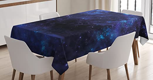Amazon.com: Ambesonne Sky Tablecloth, Abstract Astronomy Themed .