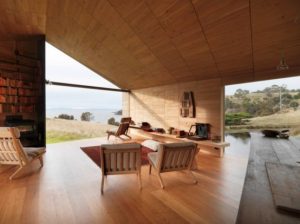 Tasmania Rustic House Totally Of Natural Wood - DigsDi