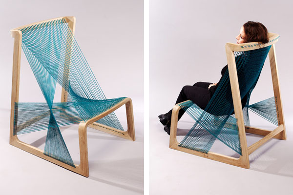 Silk Chair by Swedish design studio Alvi Design