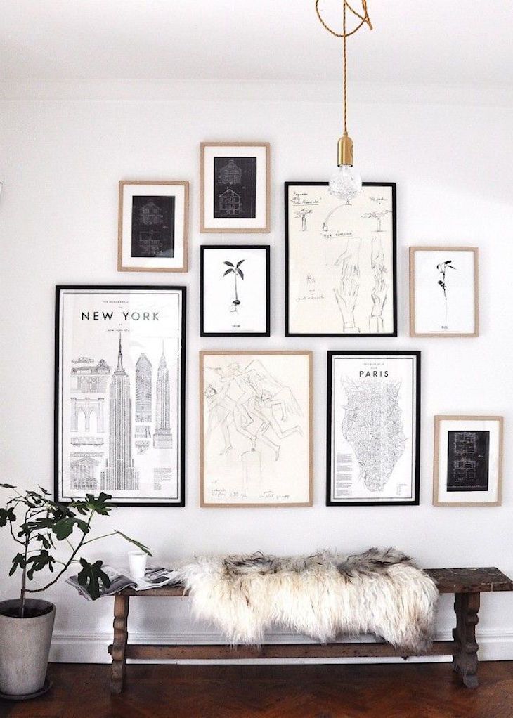 10 Gallery Wall Ideas - Best Way to Transform your Home | Gallery .
