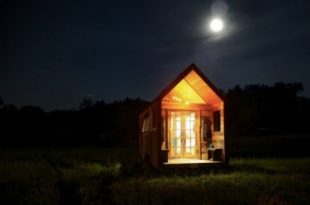 Tiny Mobile Shelter With Rustic Charm - DigsDi