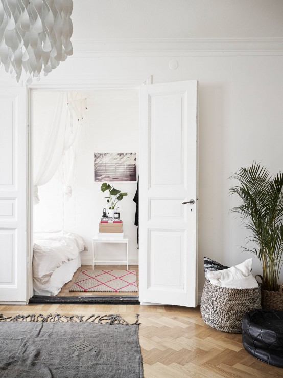 Tiny Scandinavian Apartment Decorated With Style - DigsDi