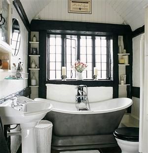 23 Traditional Black And White Bathrooms To Inspire | White .