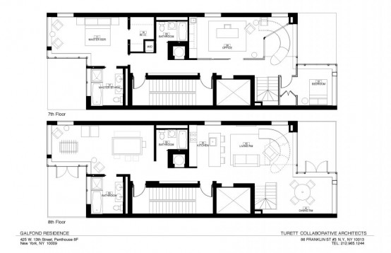 ARCHITECTURE AND INTERIOR DESIGN**: Two Level Apartment With A .
