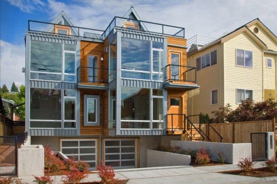 Two Townhouses Half Block From the Beach - Alki Townhomes .