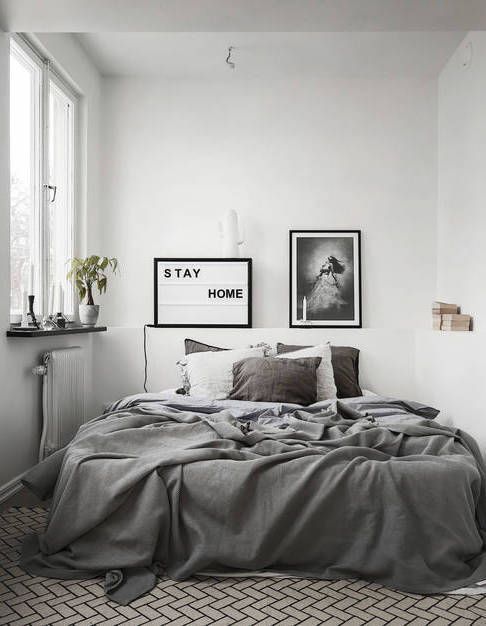 Minimalist Bedroom Ideas to Help You Get Comfortable * * * DIY .