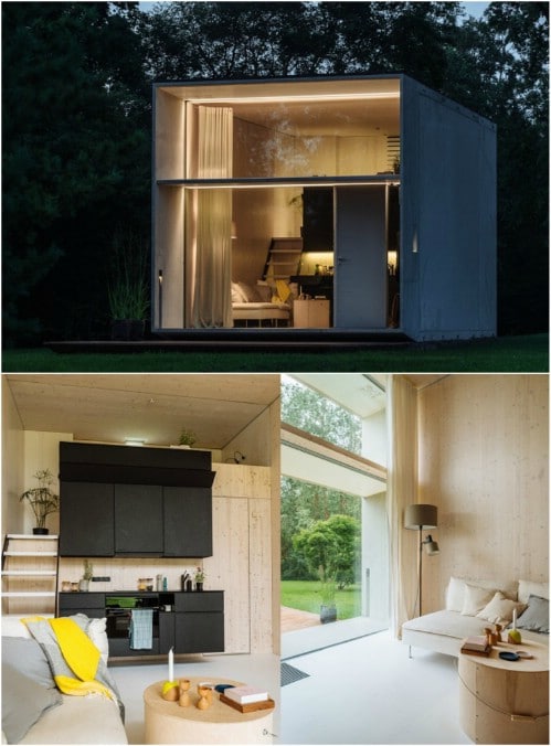 65 Minimalist Tiny Houses That Prove That Less Is More - Tiny Hous