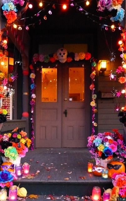 27 Unexpected Colorful And Vibrant Halloween Décor Ideas .