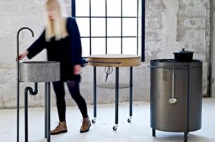 Unique Industrial EtKøkken Kitchen With 3 Stations - DigsDi