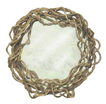 Root… cast mirror (With images) | Rustic design, Rustic farmhouse .