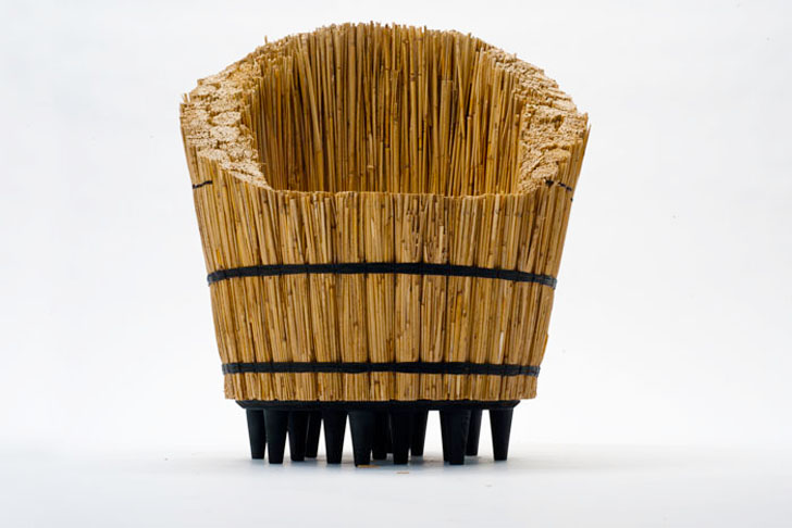 STIK Chair Made From Bundles of Tightly Stacked Twigs Shows the .