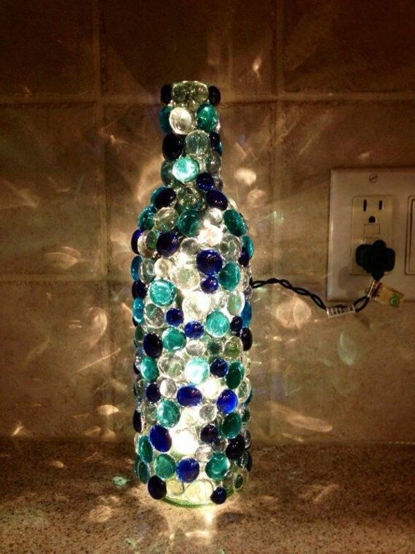 60 Cool Wine Bottles Craft Ideas | Glass bottle crafts, Wine .
