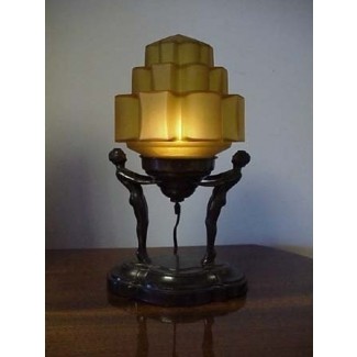 Antique Art Deco Lamps - Ideas on Fot