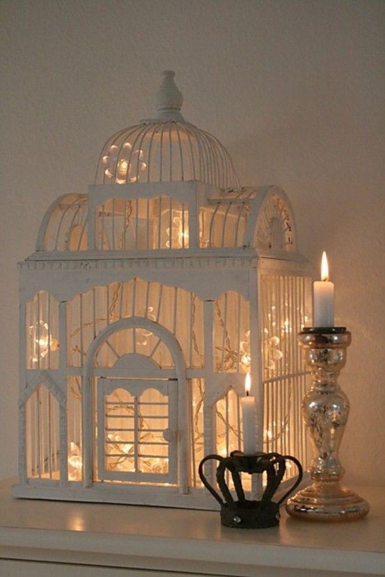 Using Bird Cages For Decor: 46 Beautiful Ideas | DigsDigs | Decor .