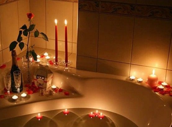 valentines-day-bathroom-decor-ideas-10- | Romantic bathrooms .