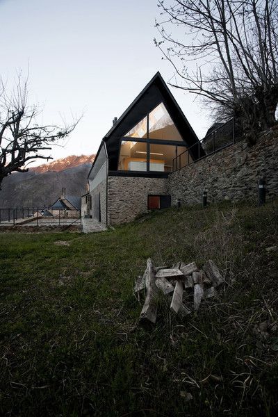 Modernizing An Historic House in the Pyrenees | House styles .